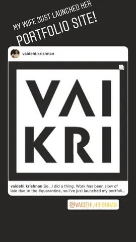 MY WIFE JUST LAUNCHED HER PORTFOLIO SITE!